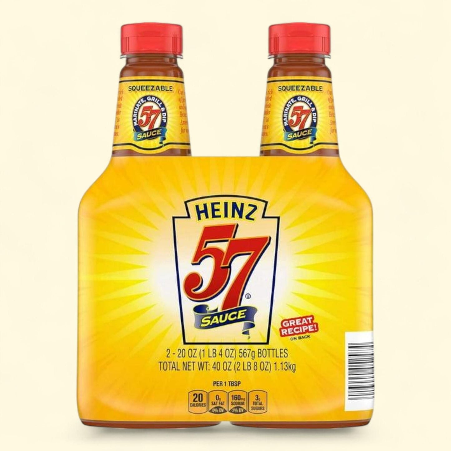 Heinz 57 Sauce, 20 oz., 2 pk.