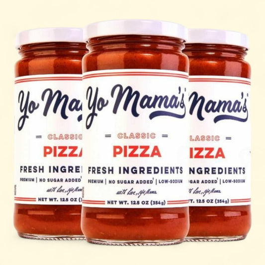 Yo Mama's Foods Low-Carb Pizza Sauce 12.5 oz., 3 pk.