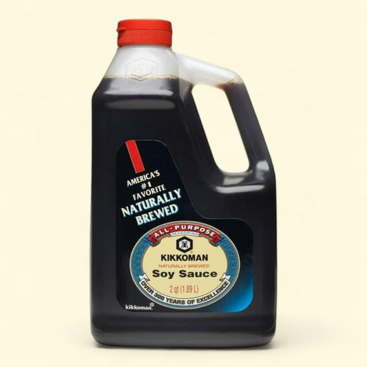 Kikkoman Soy Sauce, 64 oz.