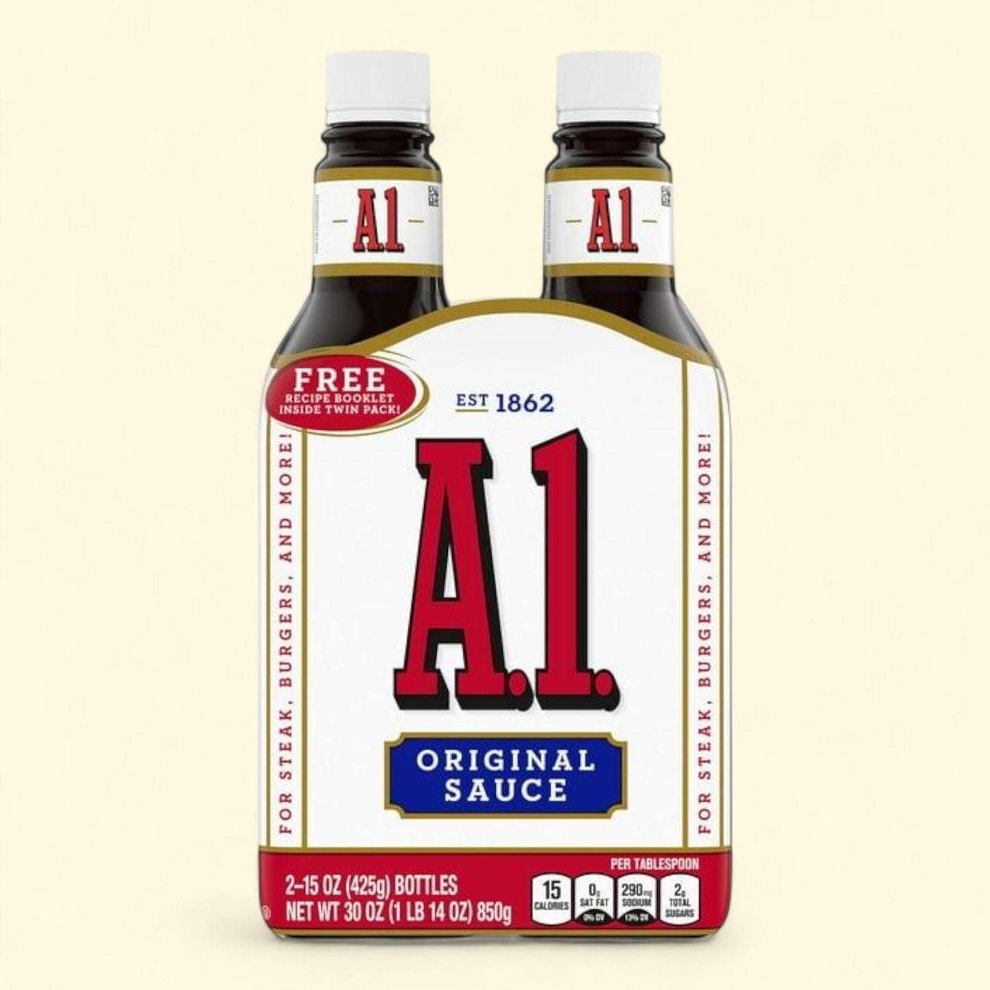 A.1. Original Steak Sauce, 15 oz., 2 pk.