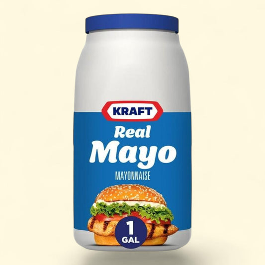 Kraft Real Mayo Creamy and Smooth Real Mayonnaise, 1 gal.