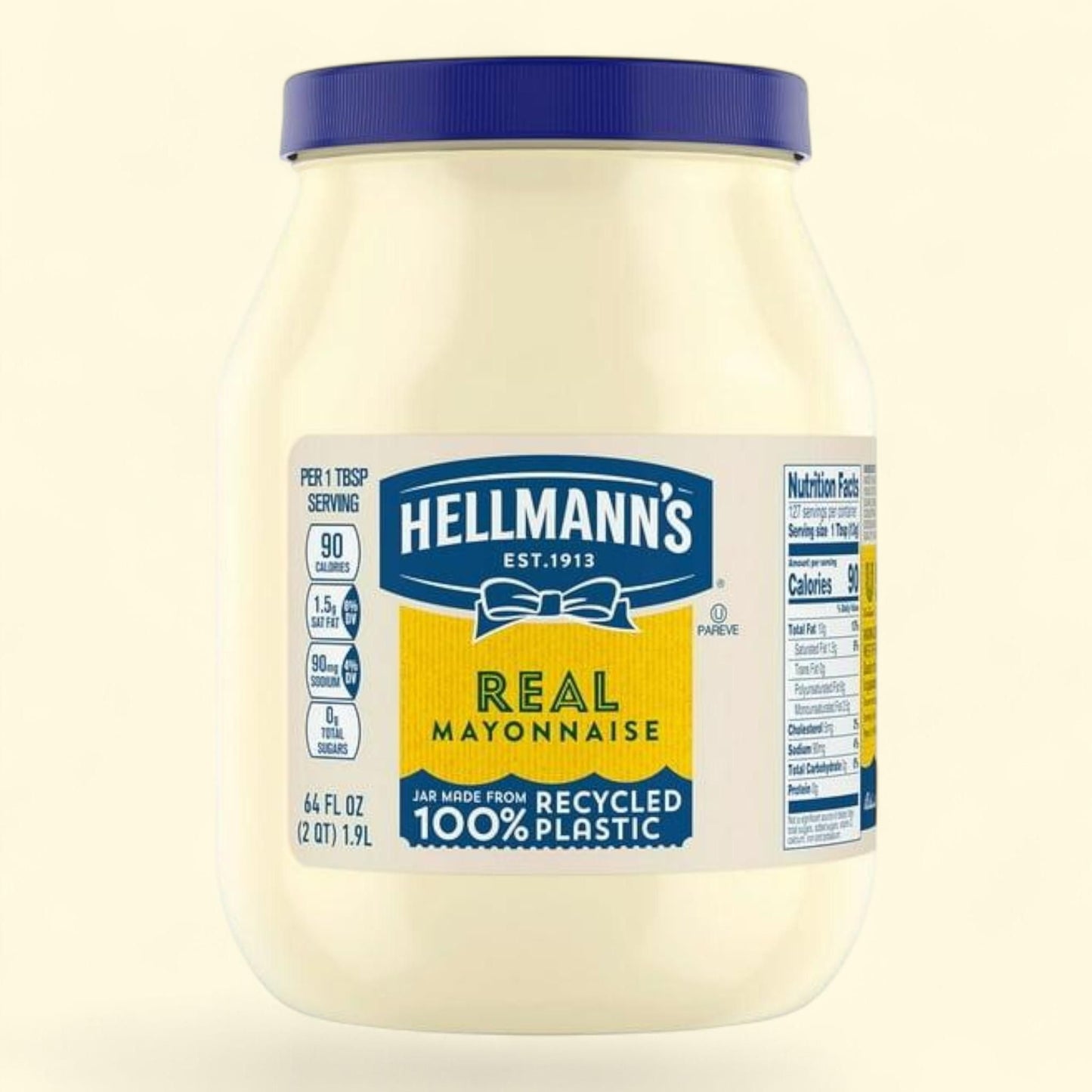 Hellmann's Real Mayonnaise, 64 oz.