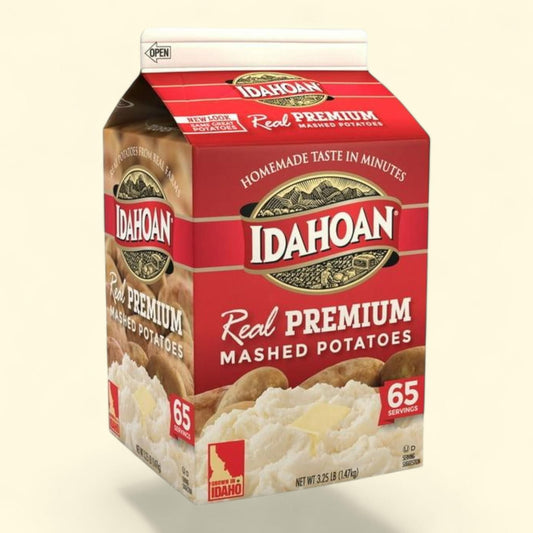 Idahoan Real Premium Mashed Potatoes, 3.25 lbs.