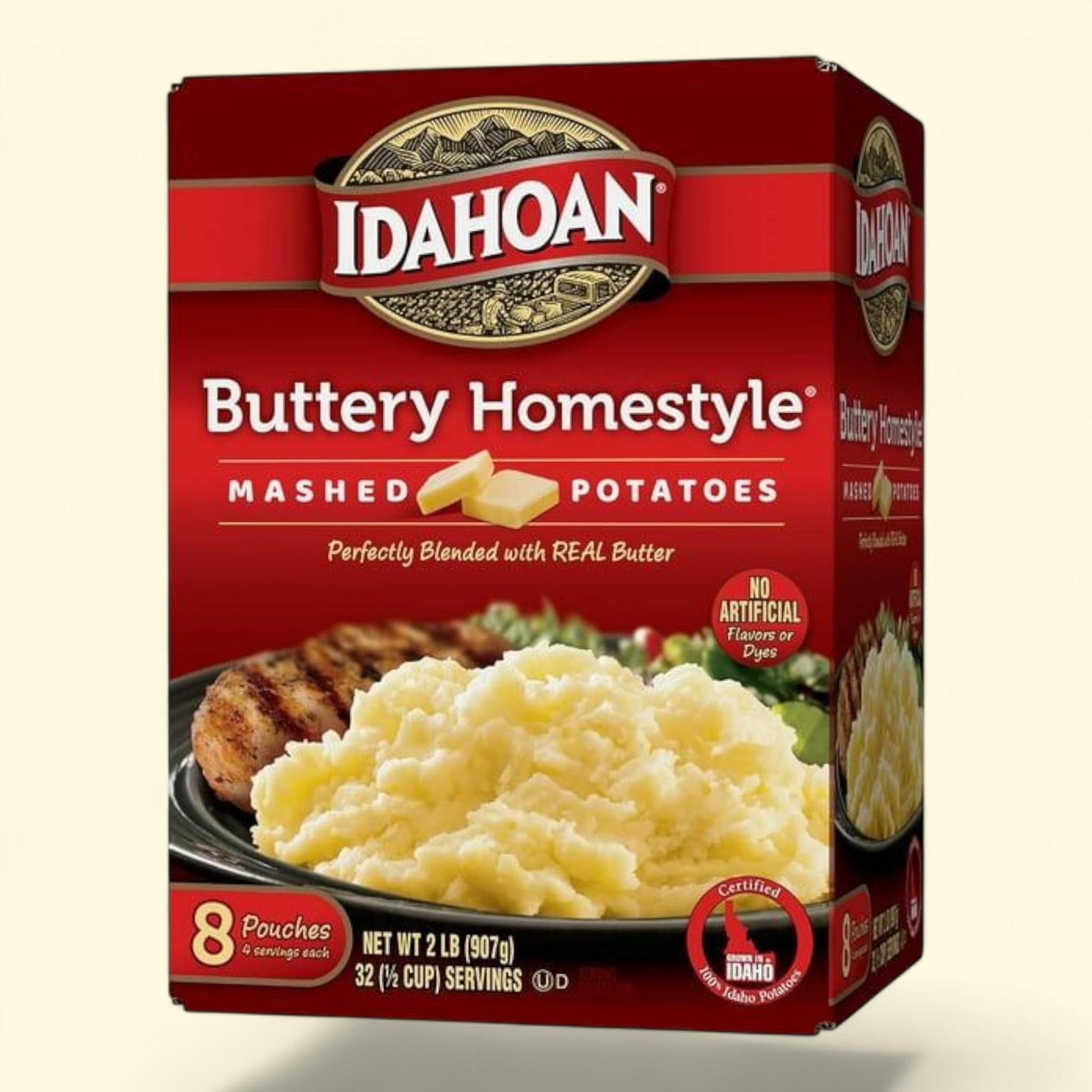 Idahoan Buttery Homestyle Mashed Potatoes, 8 pk.