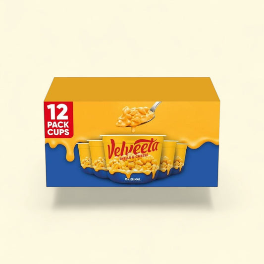 Velveeta Shells and Cheese Original, 2.39 oz., 12 ct. — authentic US product shipped worldwide by Treatspree
