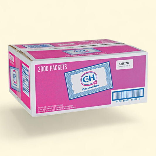 C&H Pure Cane Sugar, 2.83g, 2000-count