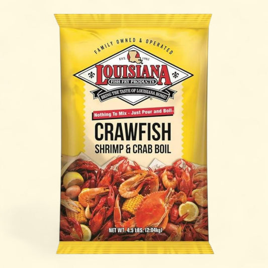 Louisiana Fish Fry Crawfish Shrimp and Crab Boil, 4.5 lbs.
