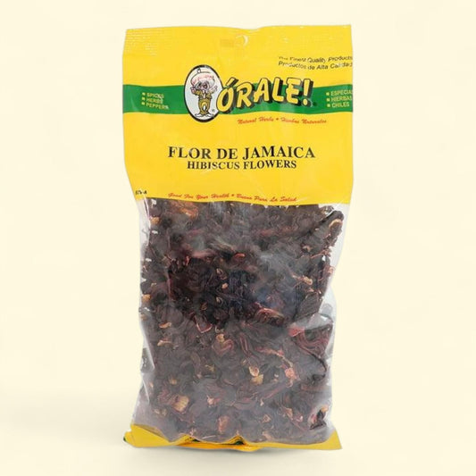 Orale! Dried Hibiscus Flower, Flor de Jamaica, 8 oz.
