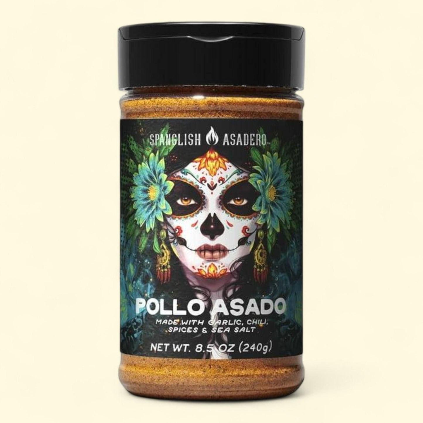Spanglish Asadero Pollo Asado Seasoning, 8.5 oz. — authentic US product shipped worldwide by Treatspree