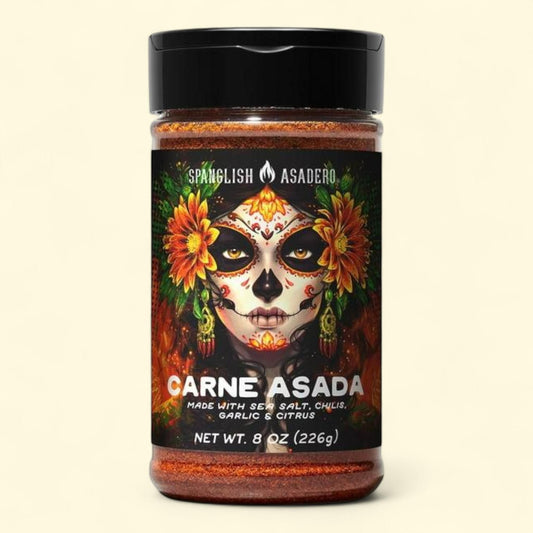 Spanglish Asadero Carne Asada Seasoning, 8 oz.