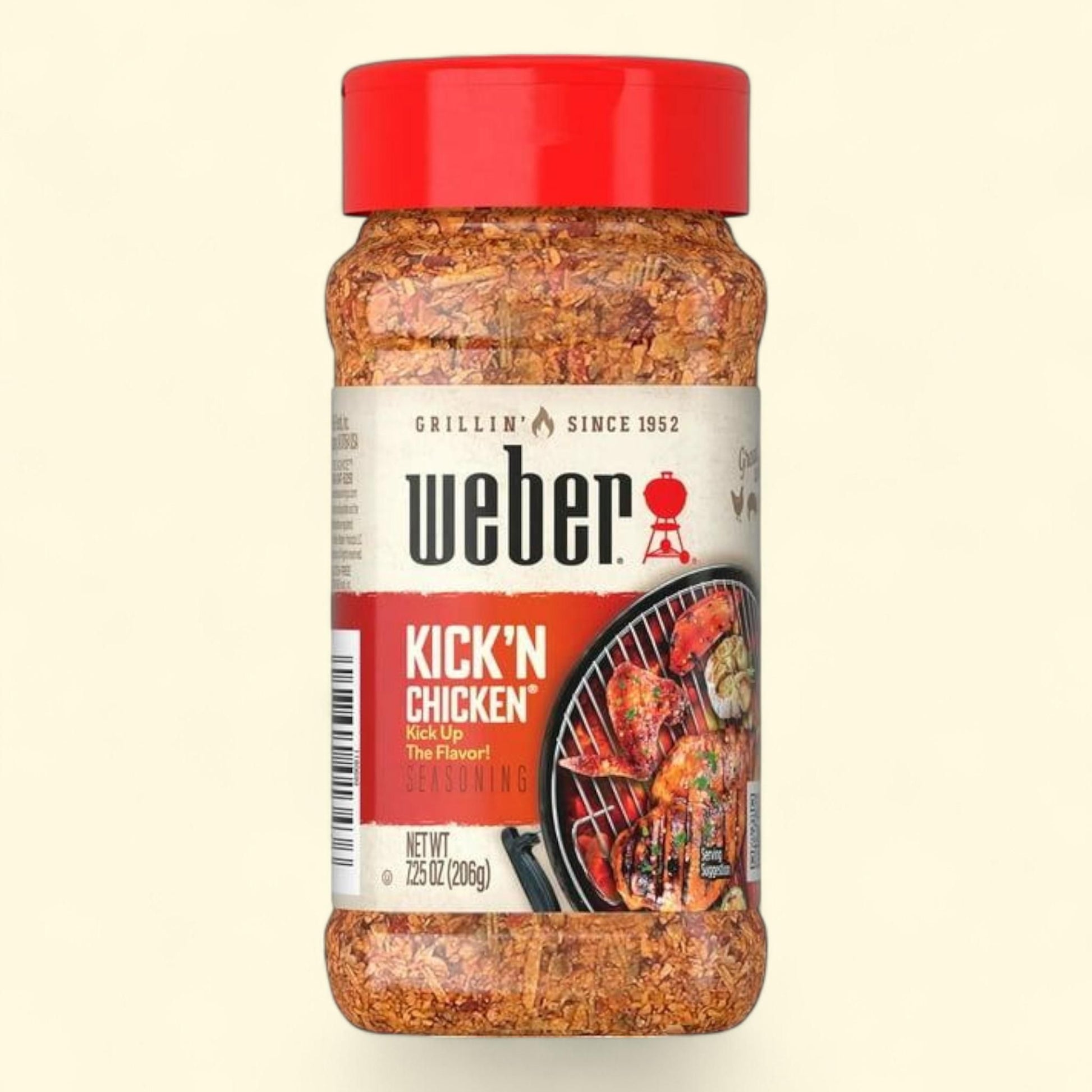 Weber Kick 'n Chicken Seasoning, 7.25 oz. — authentic US product shipped worldwide by Treatspree