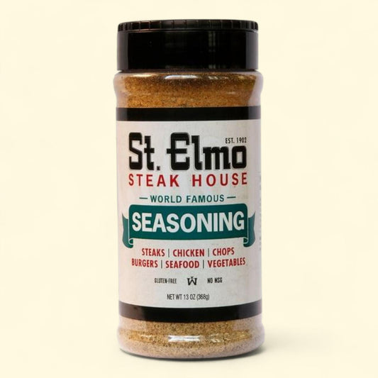 St. Elmo Steak House Seasoning, 13 oz.