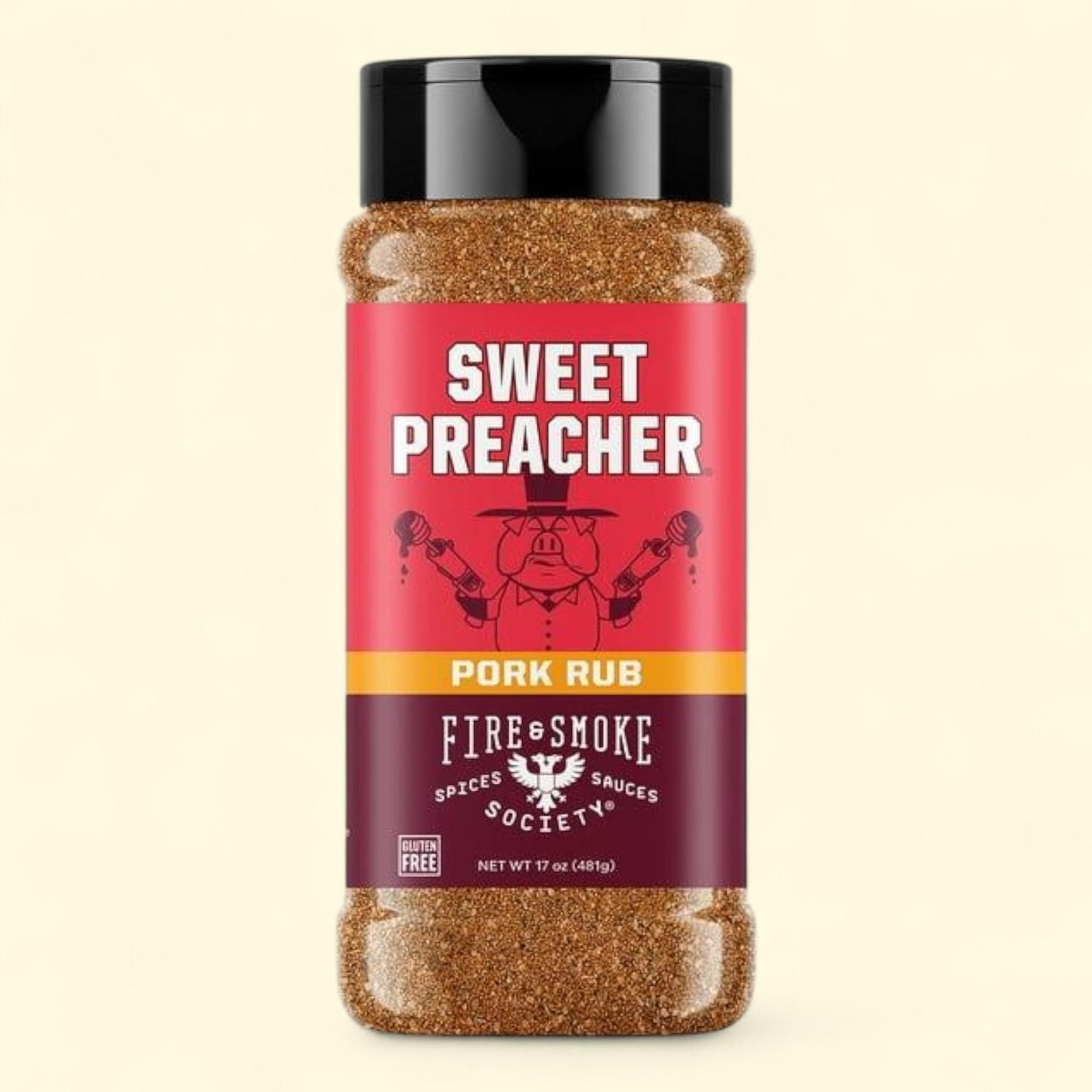 Fire And Smoke Society Sweet Preacher BBQ Rub, 17 oz.