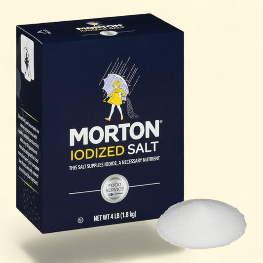 Morton Iodized Salt, 64 oz.