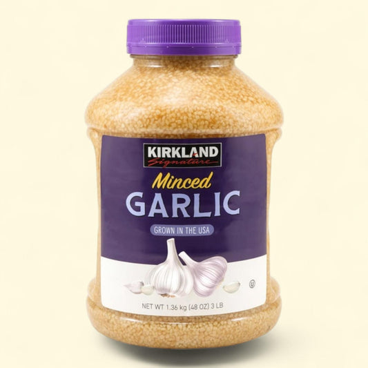 Kirkland Signature, Minced California Garlic, 48 oz