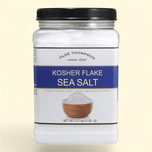 Olde Thompson, Kosher Flake Sea Salt, 5 lbs