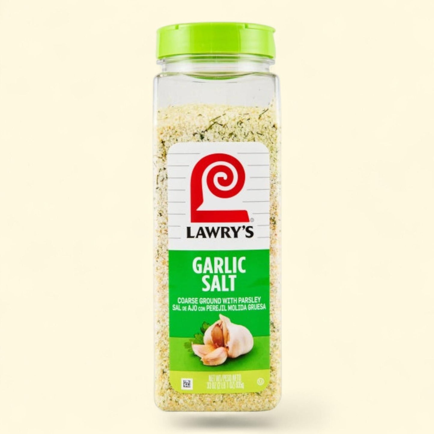 Lawry's Coarse Ground Garlic Salt with Parsley, 33 oz