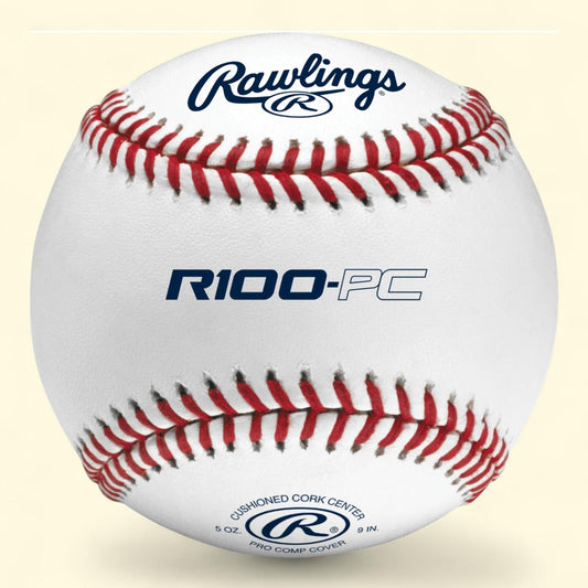 Rawlings | Balles de baseball d'entraînement Pro Comp, R100-PC | Lot de 12