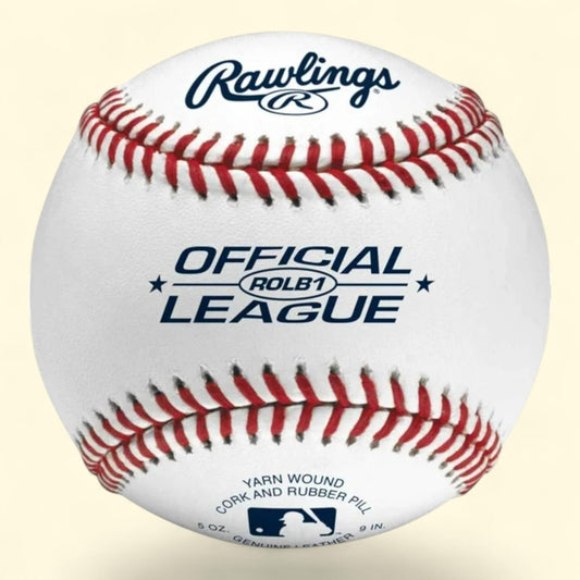 Balles de baseball Rawlings, qualité compétition, lot de 12