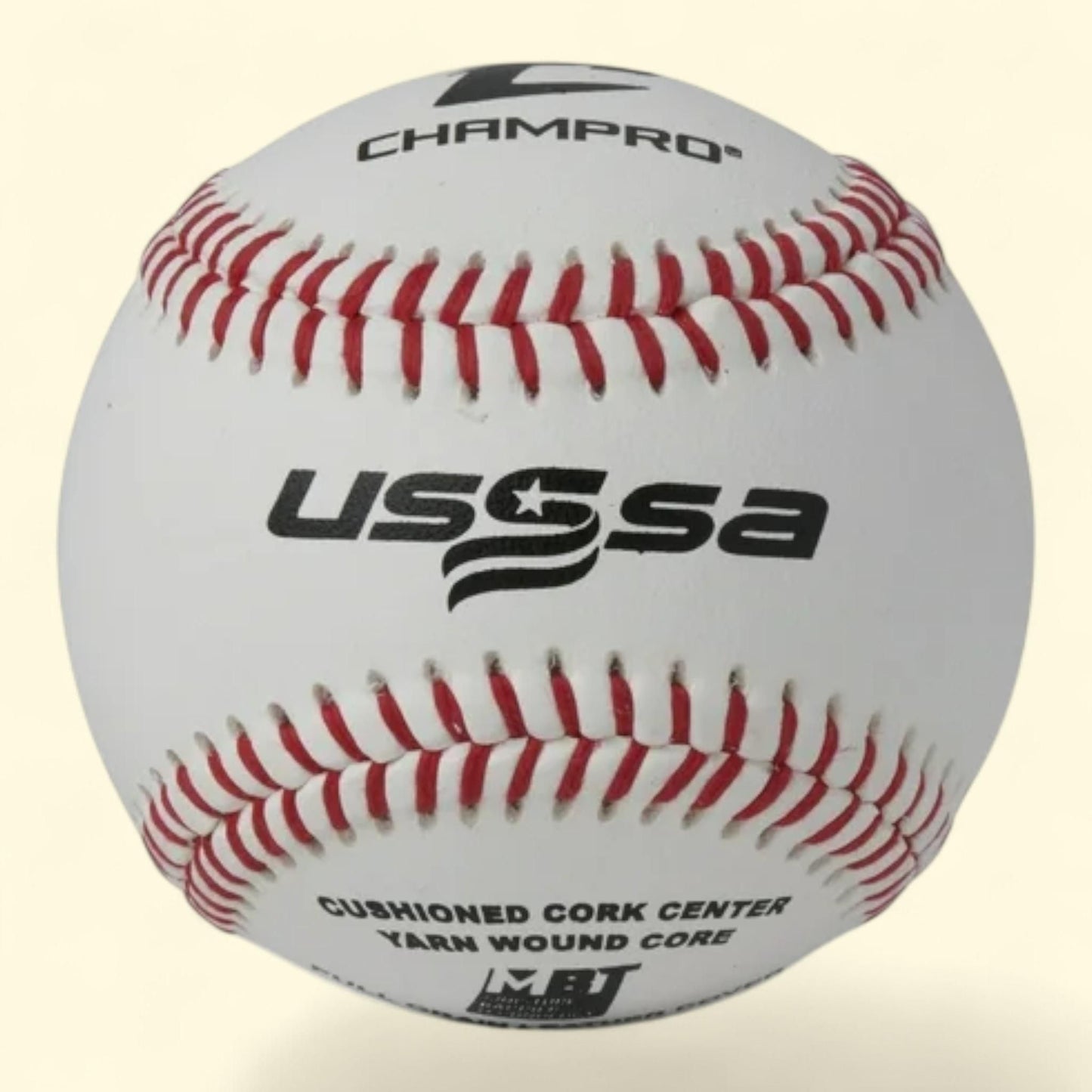 Balles de baseball Champro, revêtement en cuir pleine fleur, lot de 12