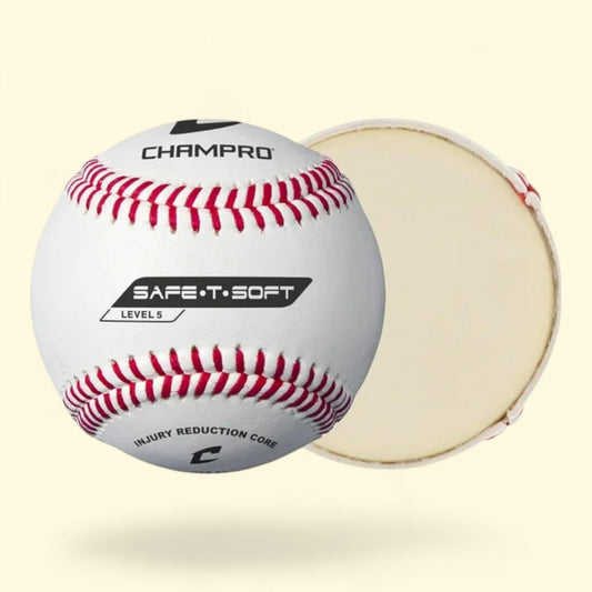 Balles de baseball Champro Sports Safe-T-Soft, lot de 12