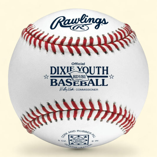 Balles de baseball Rawlings Dixie Youth League, RDYB1, Jeunes/14 ans et moins, plusieurs formats disponibles. Lot de 12