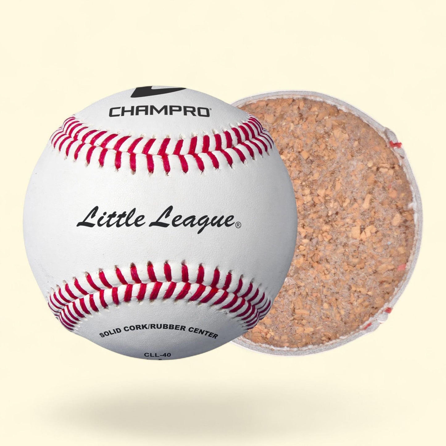 Balles de baseball officielles Champro Sports pour la Little League, lot de 12