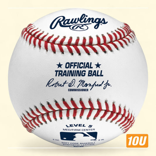 Balles de baseball d'entraînement officielles Rawlings, 7U-10U, lot de 12
