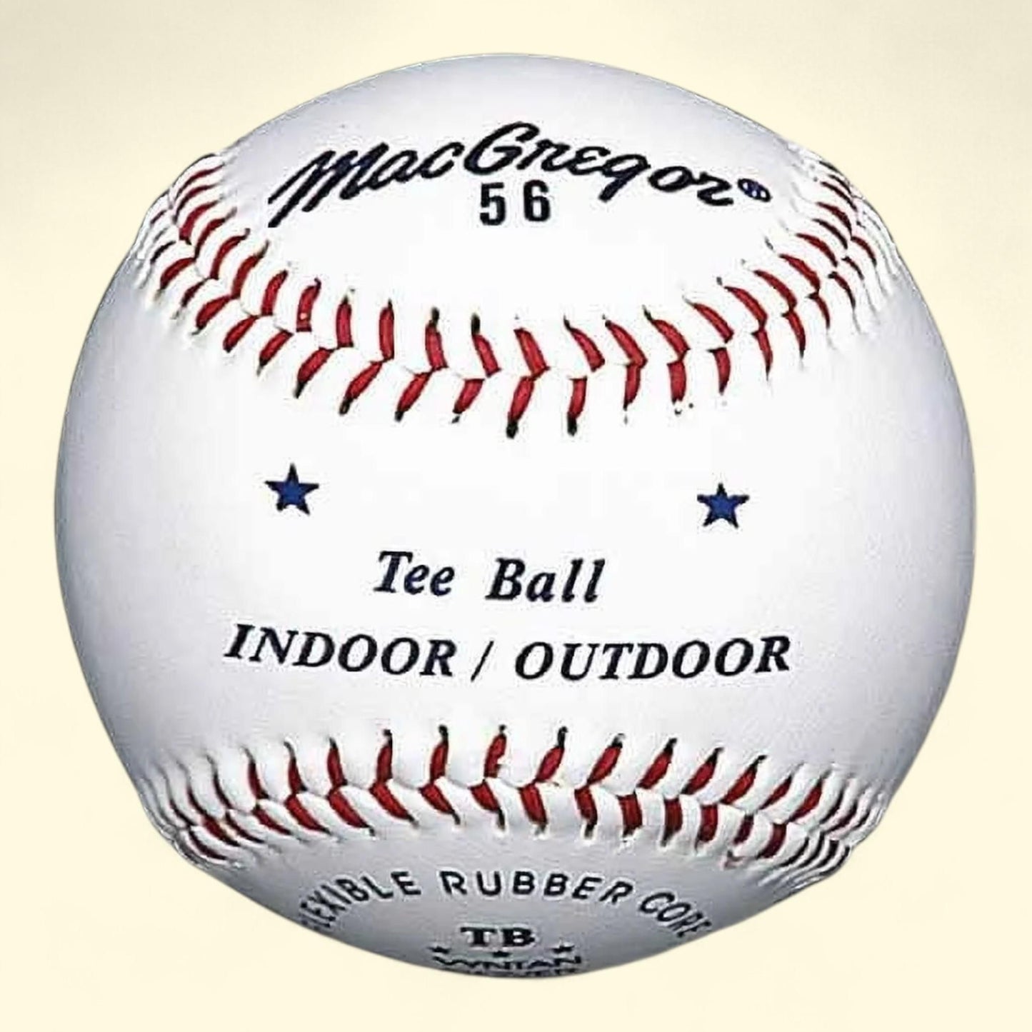 Balle de tee officielle MacGregor n° 56, blanche