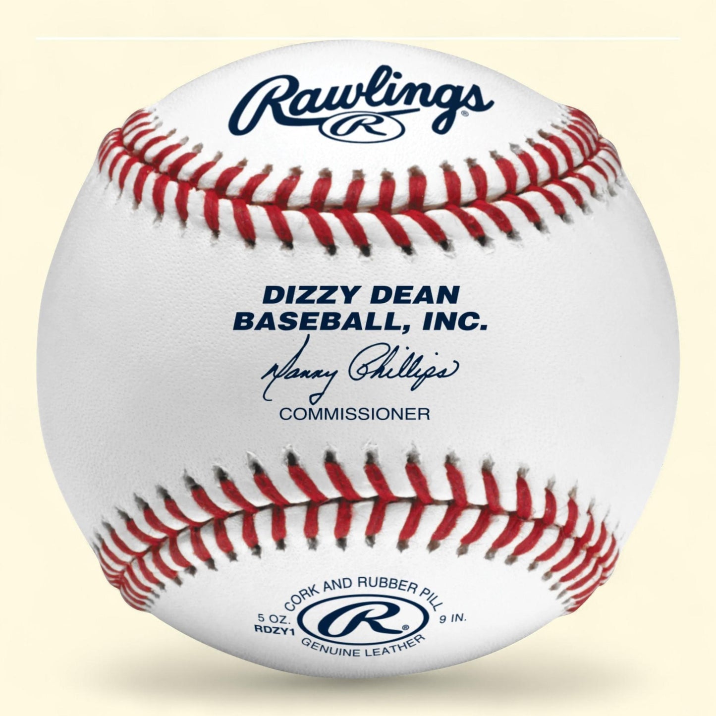 Rawlings Dizzy Dean Youth League Baseballs, Youth/14U — authentic US product shipped worldwide by Treatspree