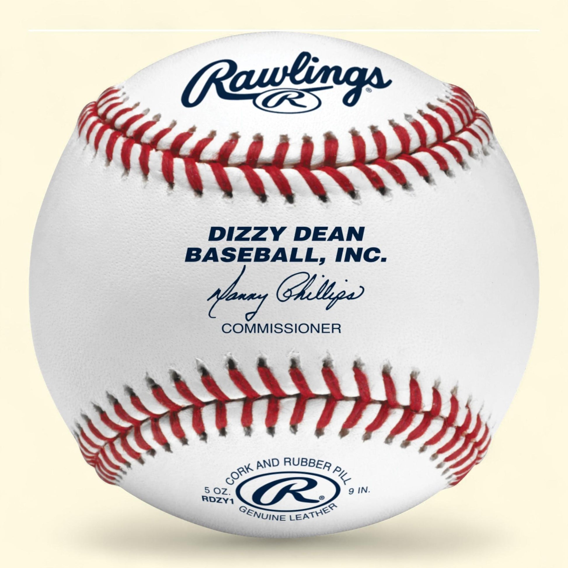 Rawlings Dizzy Dean Youth League Baseballs, Youth/14U — authentic US product shipped worldwide by Treatspree