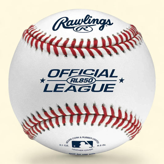 Balle de baseball en cuir Rawlings Official League, 21,6 cm