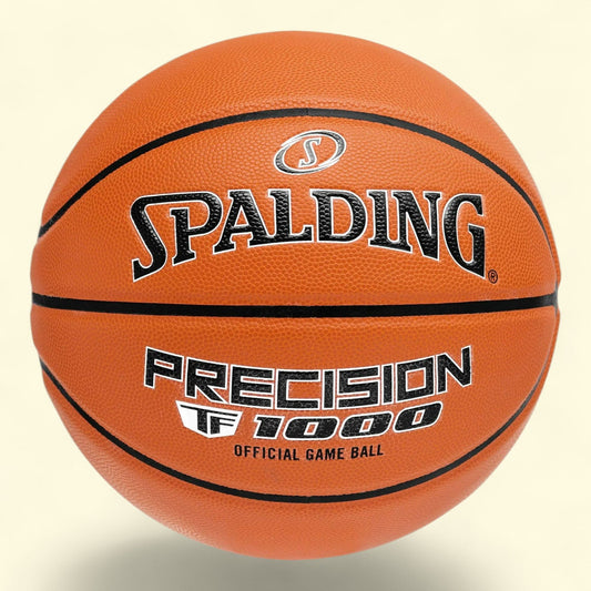 Ballon de basket d'intérieur Spalding Precision TF-1000, taille 7, 75 cm