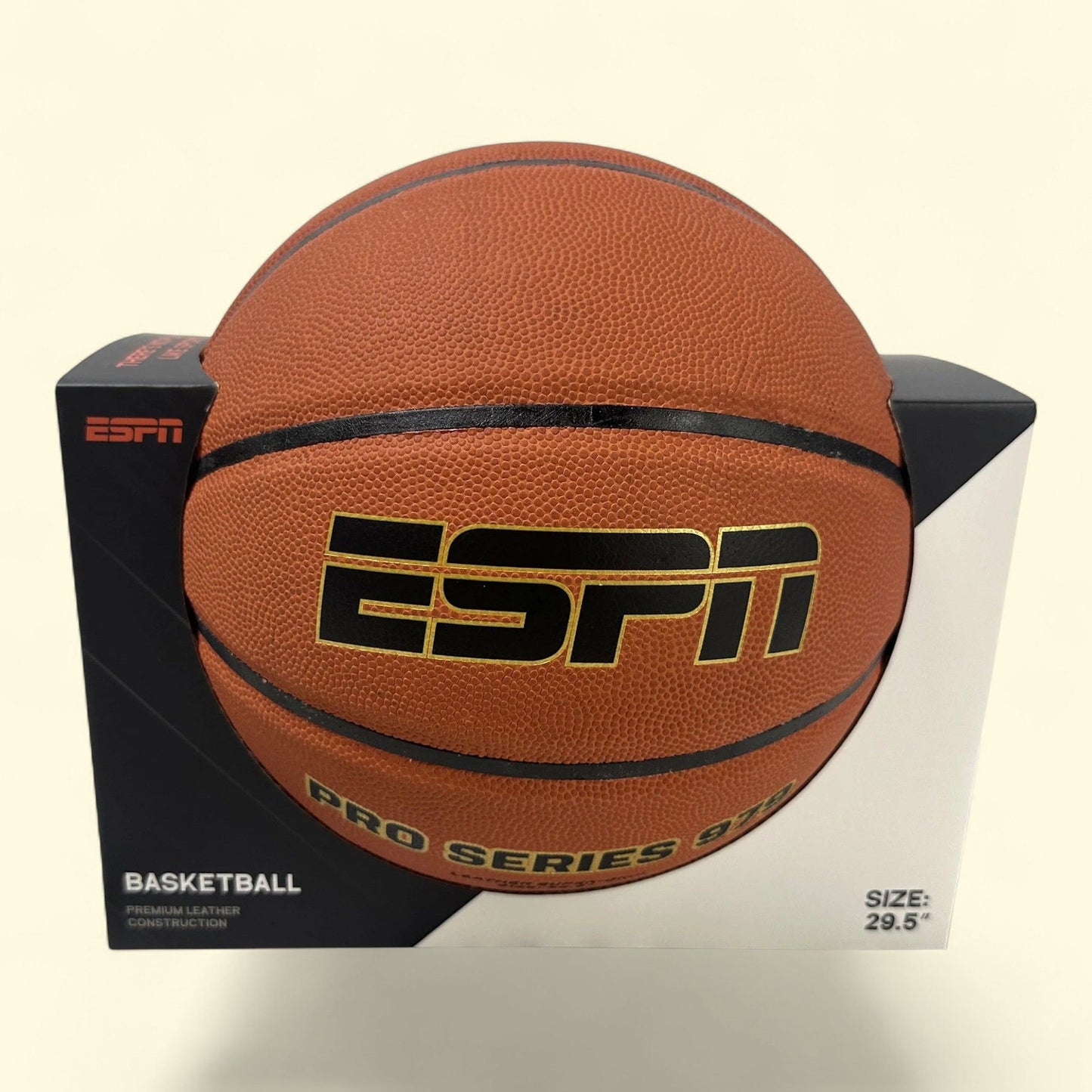 Ballon de basket en cuir ESPN 979, 75 cm