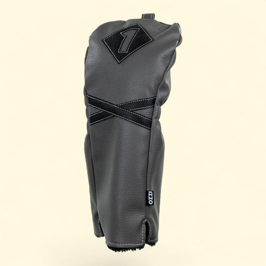 Izzo Golf Driver Club Headcover, Gray/Black, 1 pc