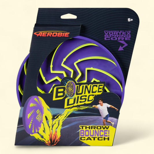 Aerobie Bounce Disc, Outdoor Flying Disc Toy, Kids ages 5 & up