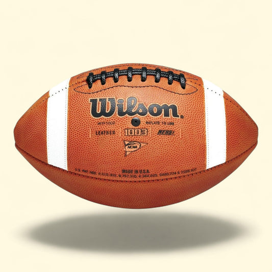 Wilson GST 1003 Official Size Leather Game Football