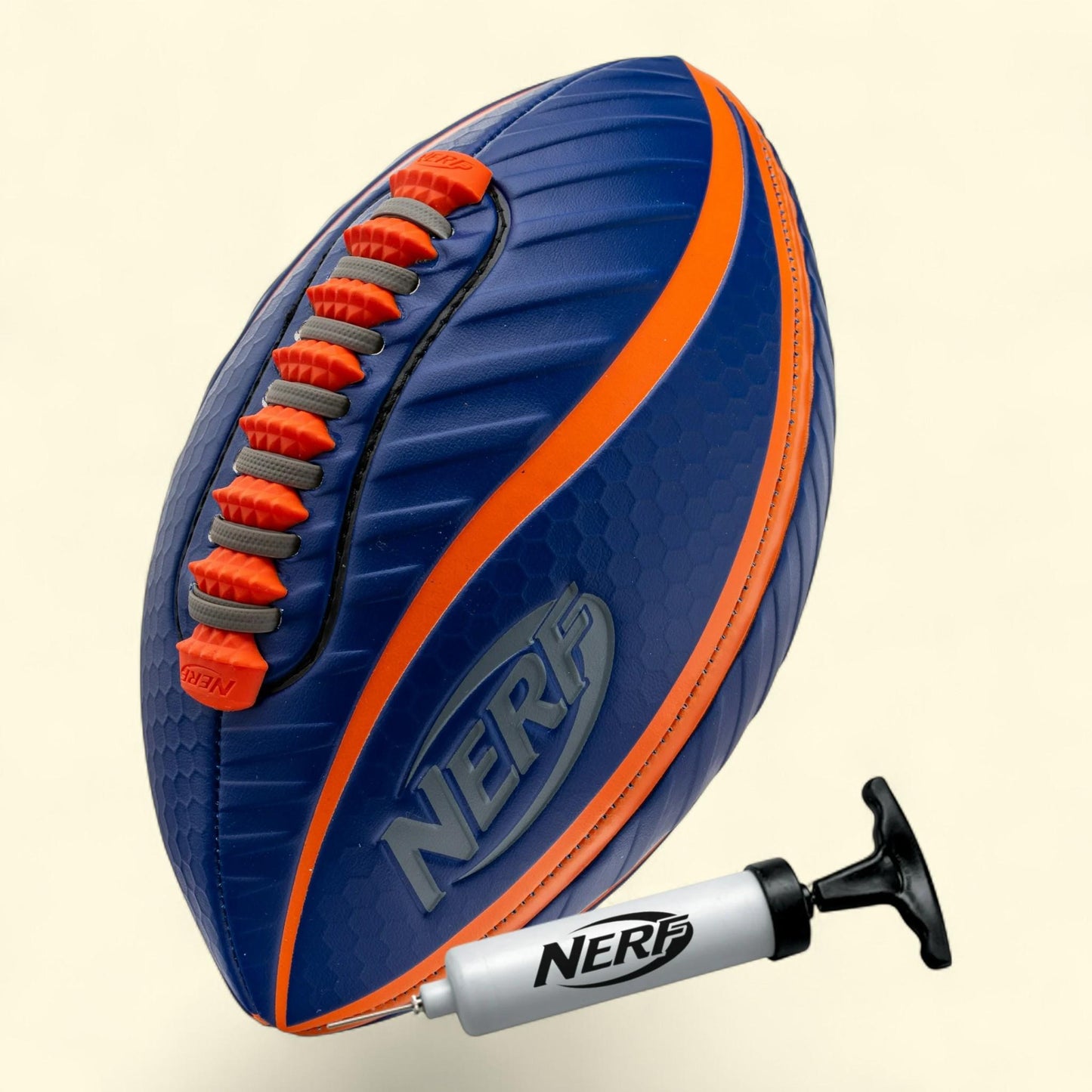 Franklin Sports Spacelace NERF Spiral Grip Mini Football, Size