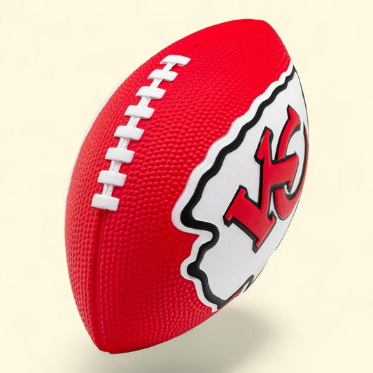Franklin Sports NFL Kansas City Chiefs Foam Football, Mini Size 8.5"
