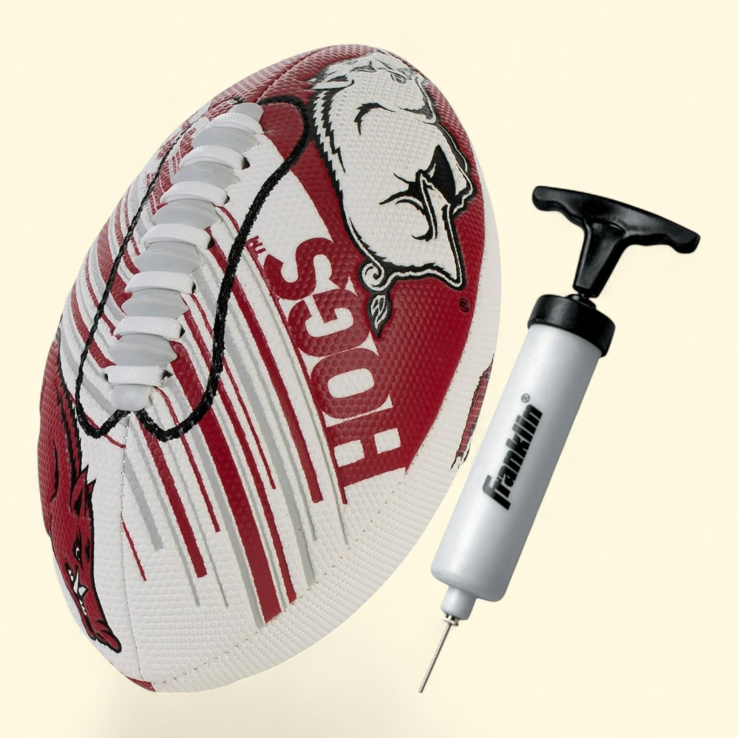 NCAA Arkansas Razorbacks Youth Mini Football, 8.5"