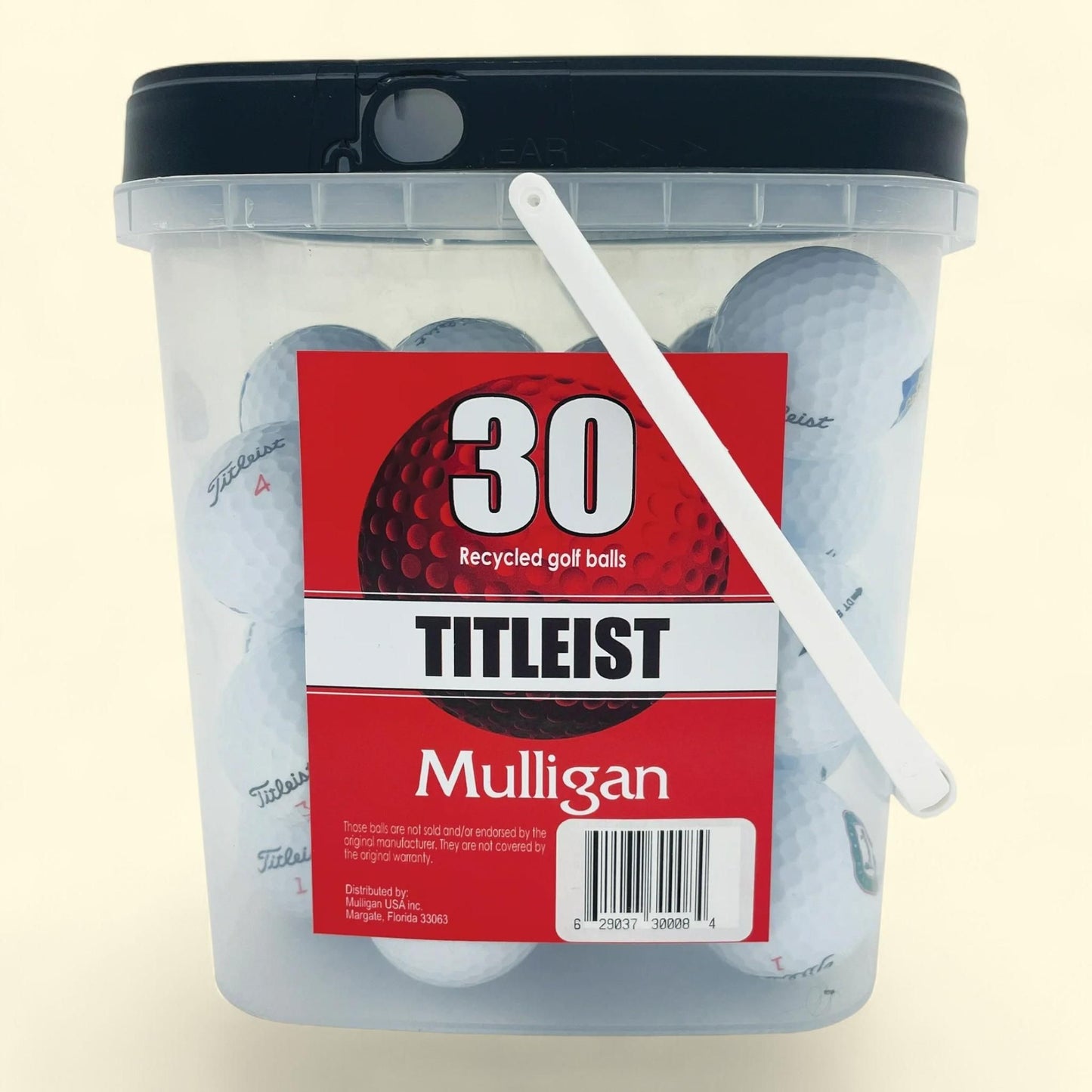 Mulligan Titleist Golf Balls, 30 Count