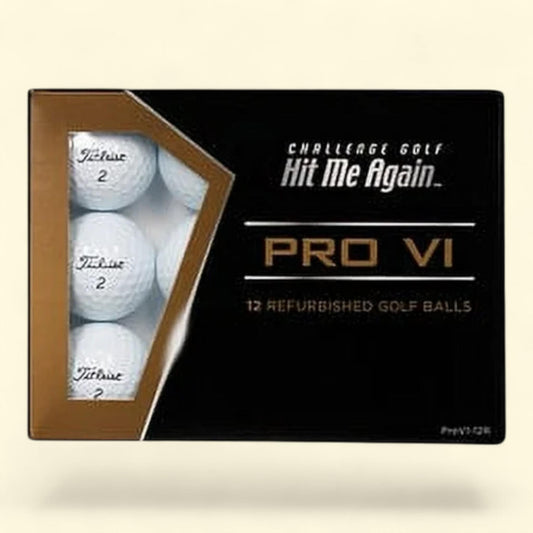 ProV1 Golf Balls, Hit Me Again, White, 12 Pack