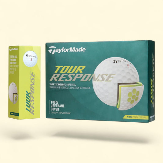 TaylorMade Tour Response Golf Balls, White,12 ct