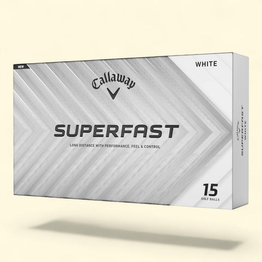 Callaway Superfast Golf Balls, 15-Pack, White