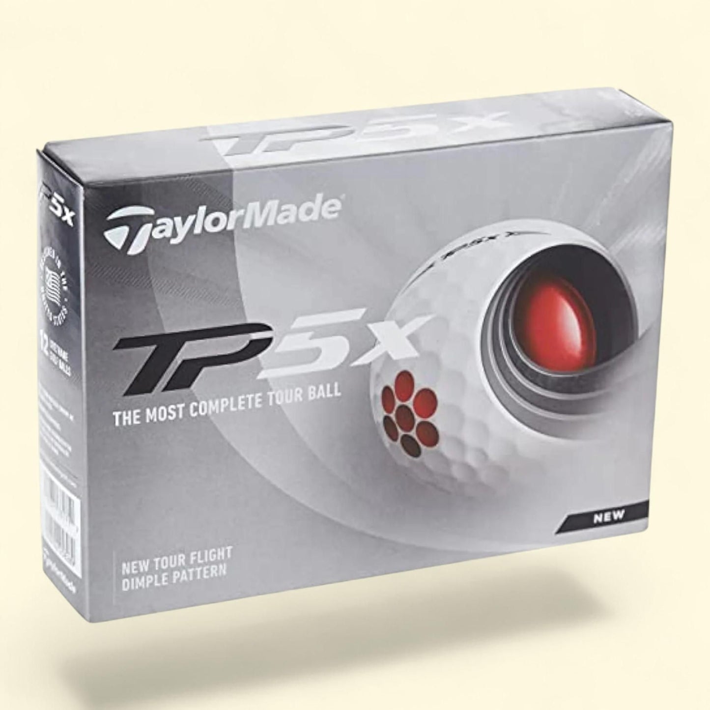 TaylorMade TP5X Urethane Golf Balls, 12 Pack