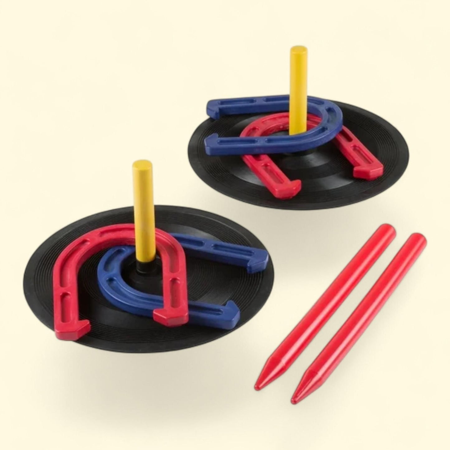 Hey! Play! Rubber Horseshoes Game Set, 8 ct — authentic US product shipped worldwide by Treatspree