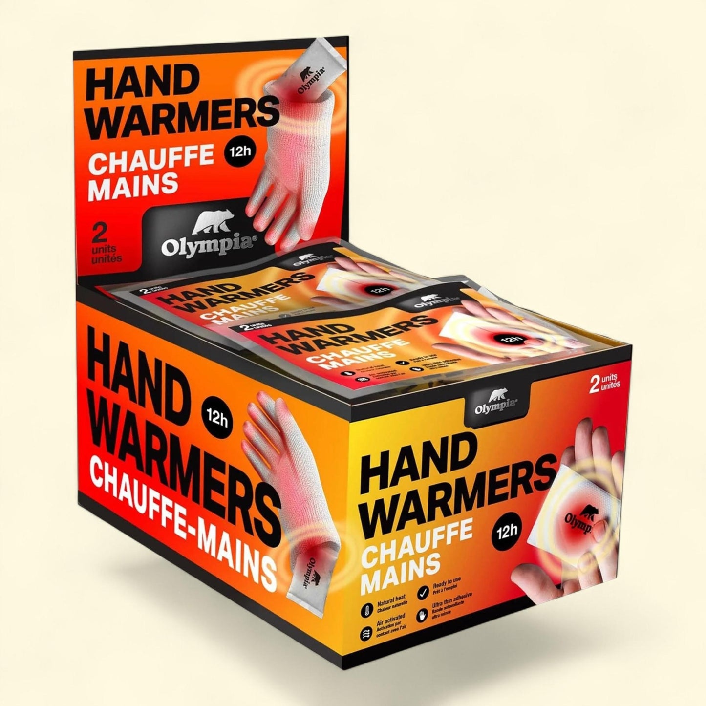 Olympia iHot Hand Warmers, 40 Units — authentic US product shipped worldwide by Treatspree