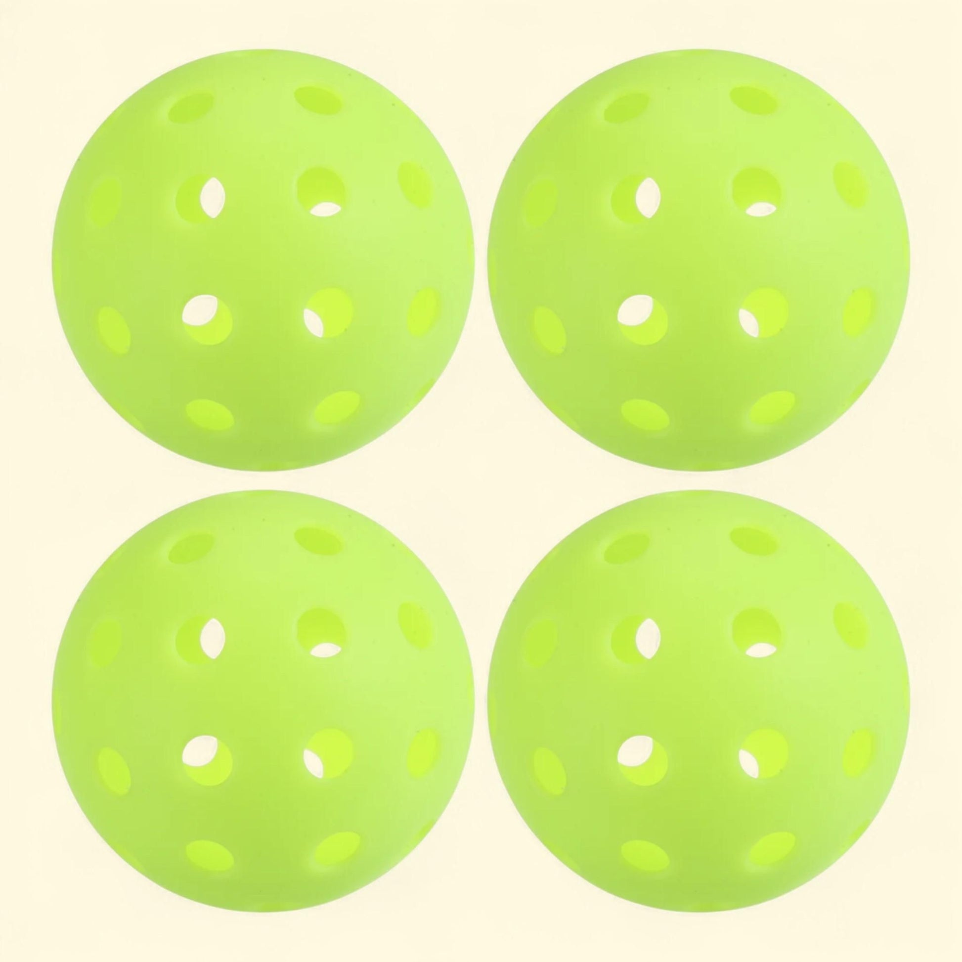 Unique Bargains Pickleball Balls, 40 Holes, Neon Green — authentic US product shipped worldwide by Treatspree