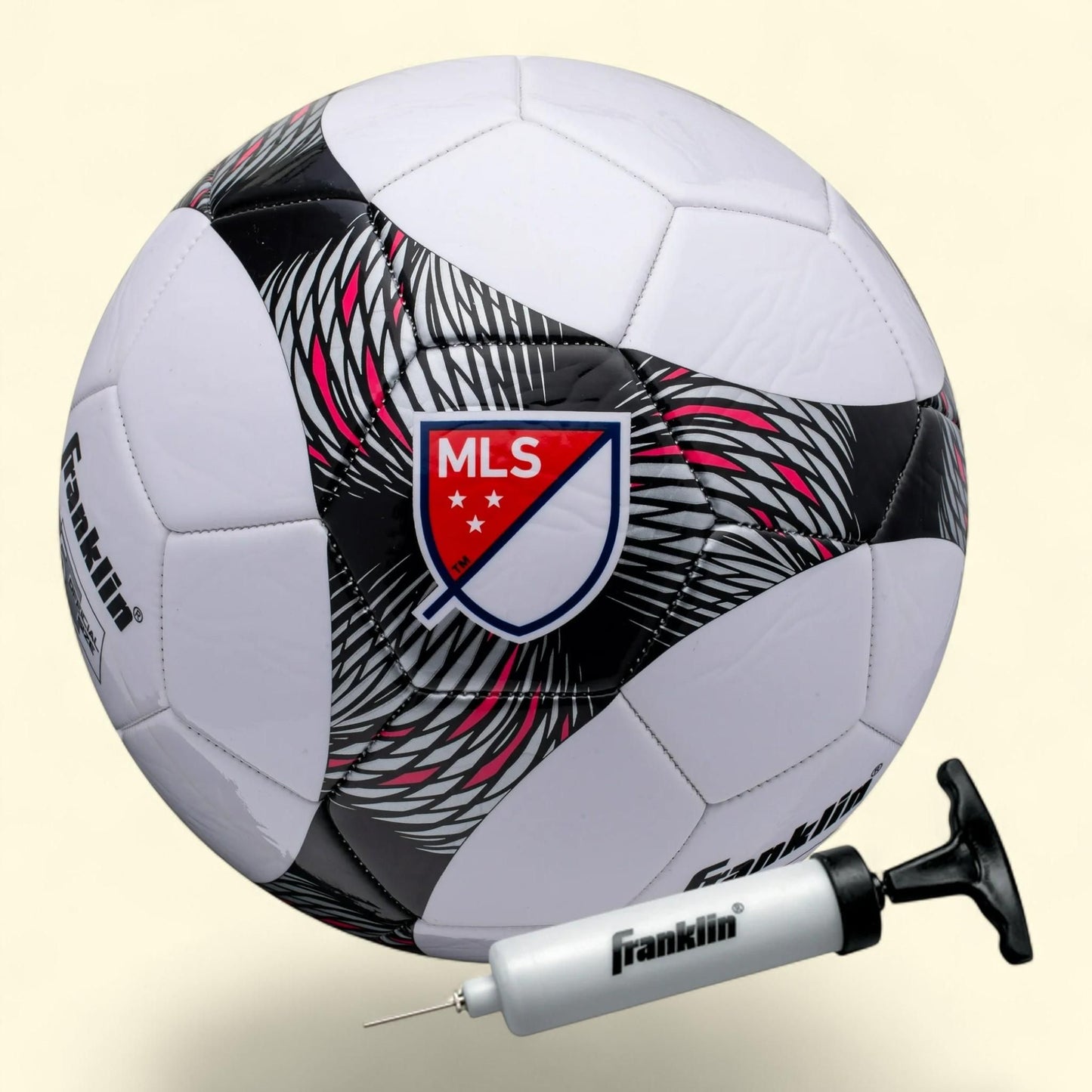 Franklin Sports MLS Pro Vent Kids Soccer Ball, Size 4