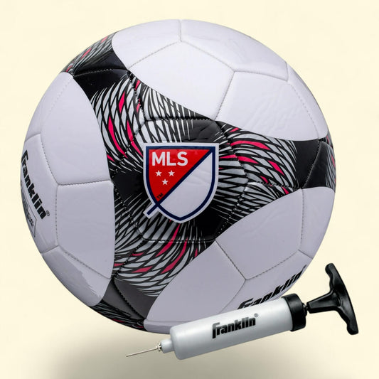 Franklin Sports MLS Pro Vent Kids Soccer Ball, Size 4